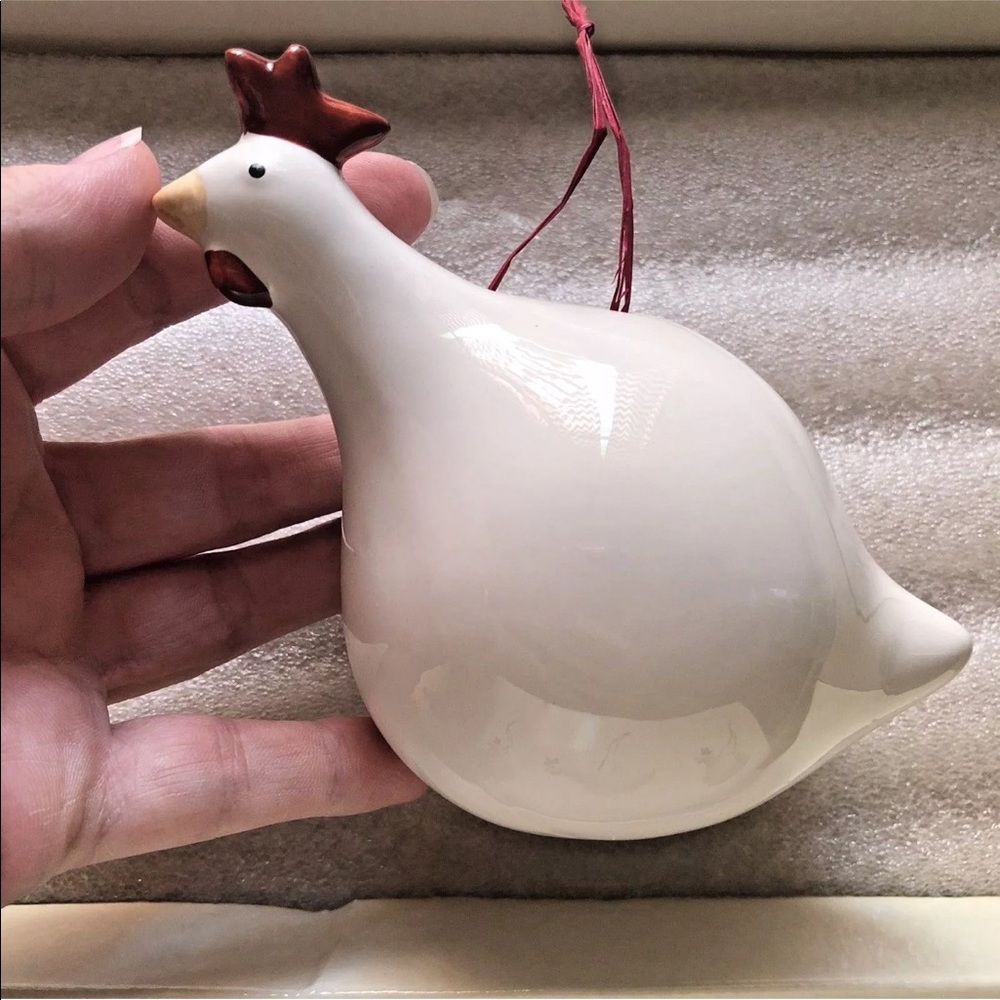Catherine Hunter poules boules 6 piece ornament - Picture 1 of 8